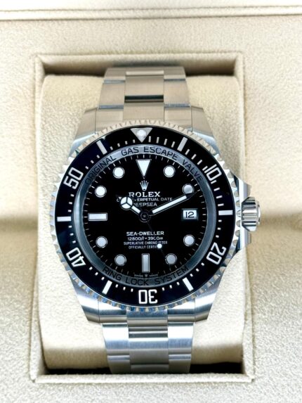 NEW 2024 Rolex Deepsea 44mm 136660 Stainless Steel Black Dial