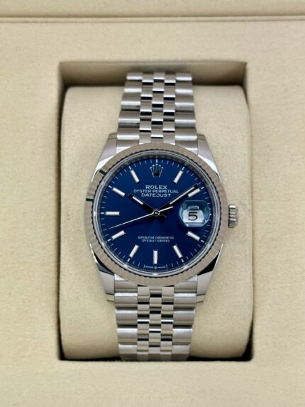 NEW 2025 Rolex Datejust 41mm 126334 Stainless Steel Jubilee Blue Dial