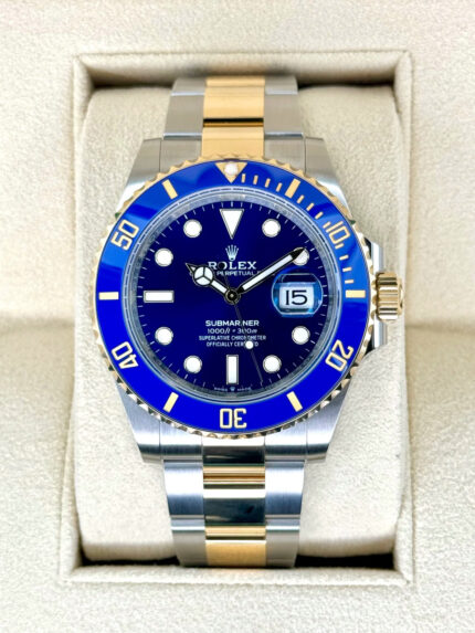 NEW 2024 Rolex Submariner “Bluesy” 41mm 126613LB Two-Tone Blue Dial