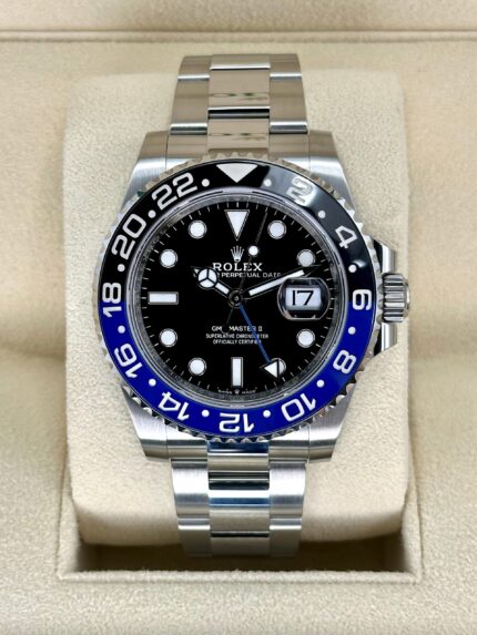 NEW 2023 Rolex GMT-Master II “Batman” 40mm 126710BLNR Oyster