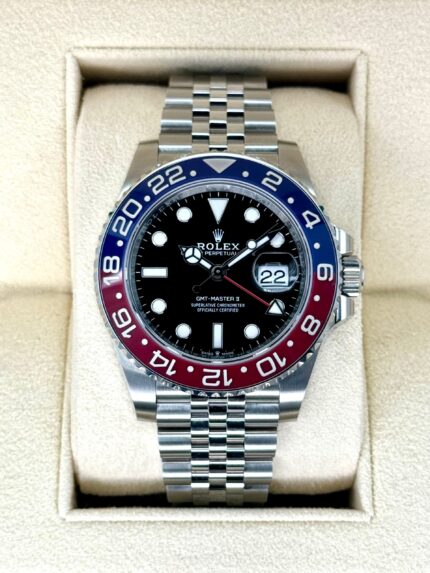 2024 Rolex GMT-Master II “Pepsi” 40mm 126710BLRO Jubilee