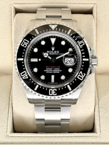 2018 Rolex Sea-Dweller 43mm 126600 Black MK 1 Dial