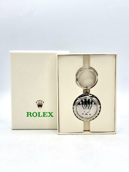 Brand New Rolex Keychain Crown Silver Watch Collectors Gift  Keyring
