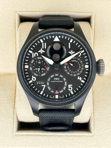 2013 IWC Top Gun Perpetual Calendar Big Pilot 48mm IW502902 Ceramic